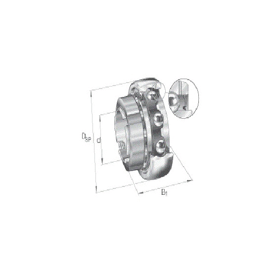 Rodamiento Autoalineable GSH50-2RSR-B (INA) - RDC Smart Solutions, S.L.